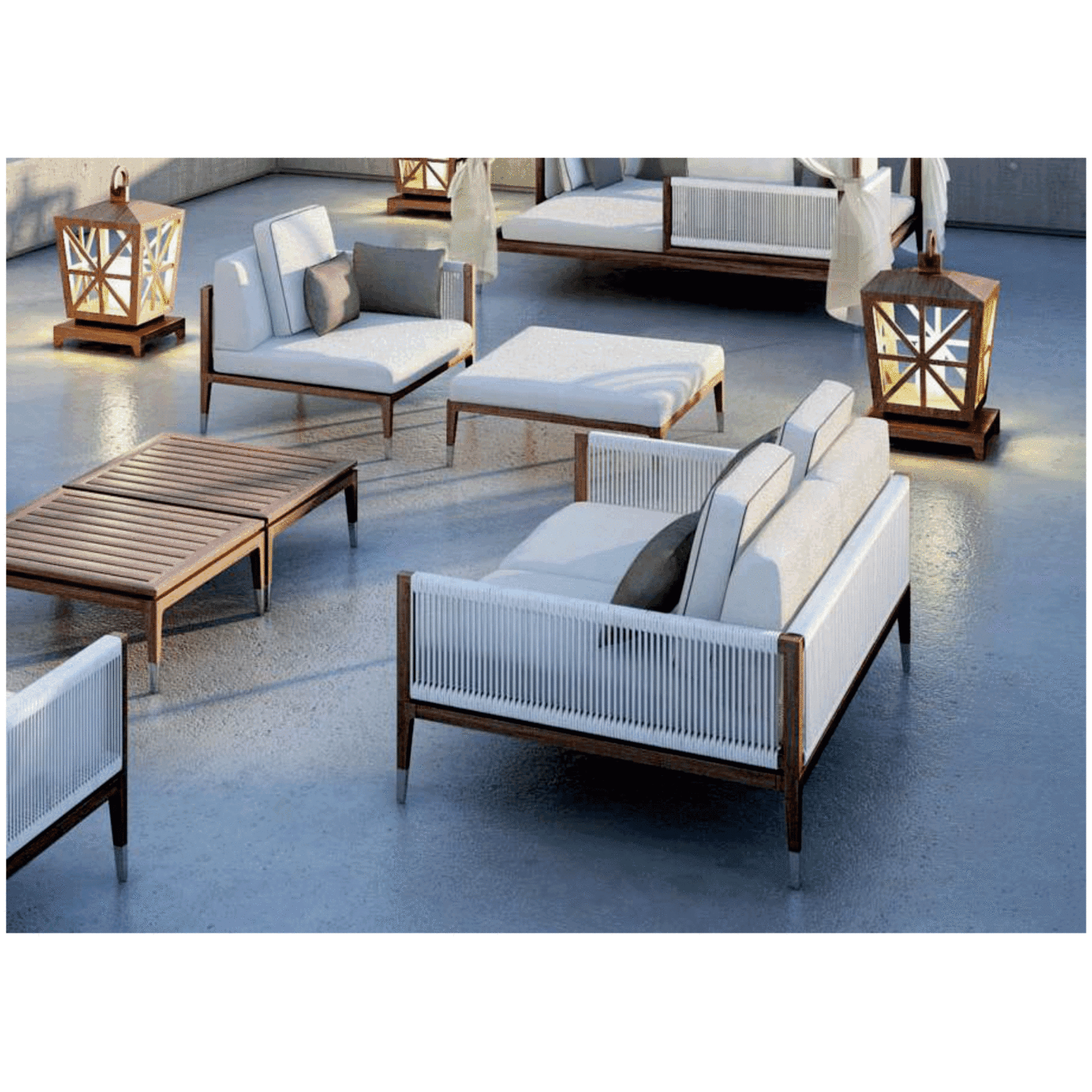 Muebles de Terraza de Madera a Medida Personalizados en  –  Etiquetado forastero.life
